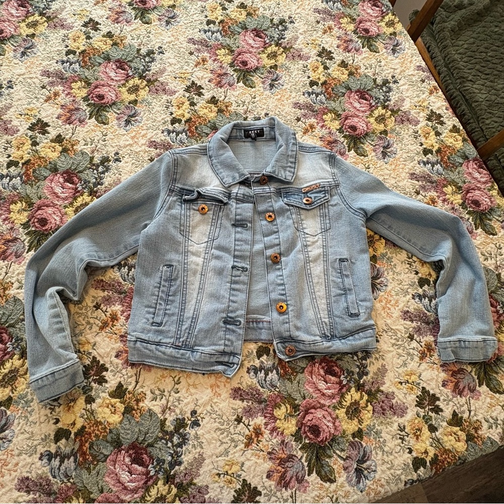 DKNY Light Blue Denim Jacket